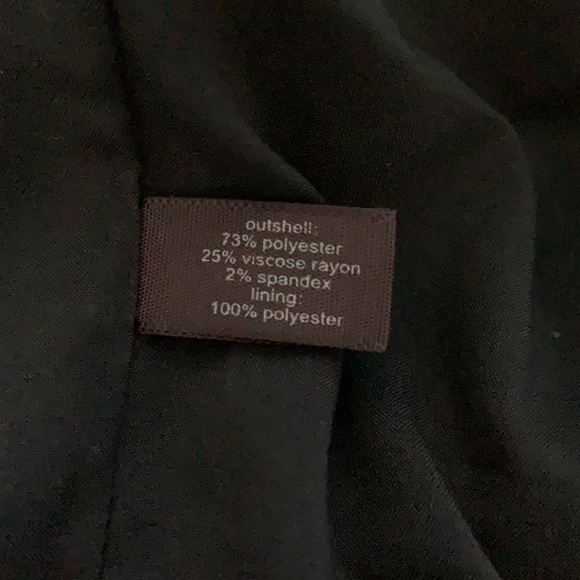 THE LIMITED Black and White Tiny Polka Dot Pattern Pencil Skirt - Picture 5 of 7